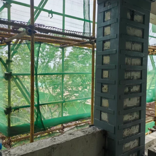 碳纤维布加固施工现场